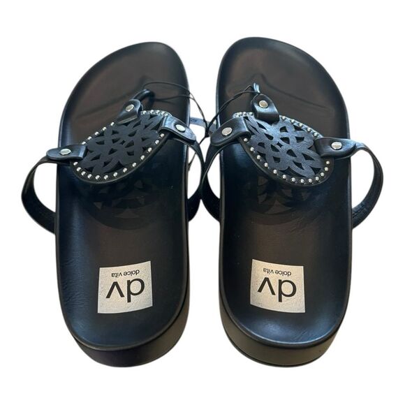 New DV Dolce Vita Women's Black Pandora Slide Sandals 9 - Picture 5 of 6
